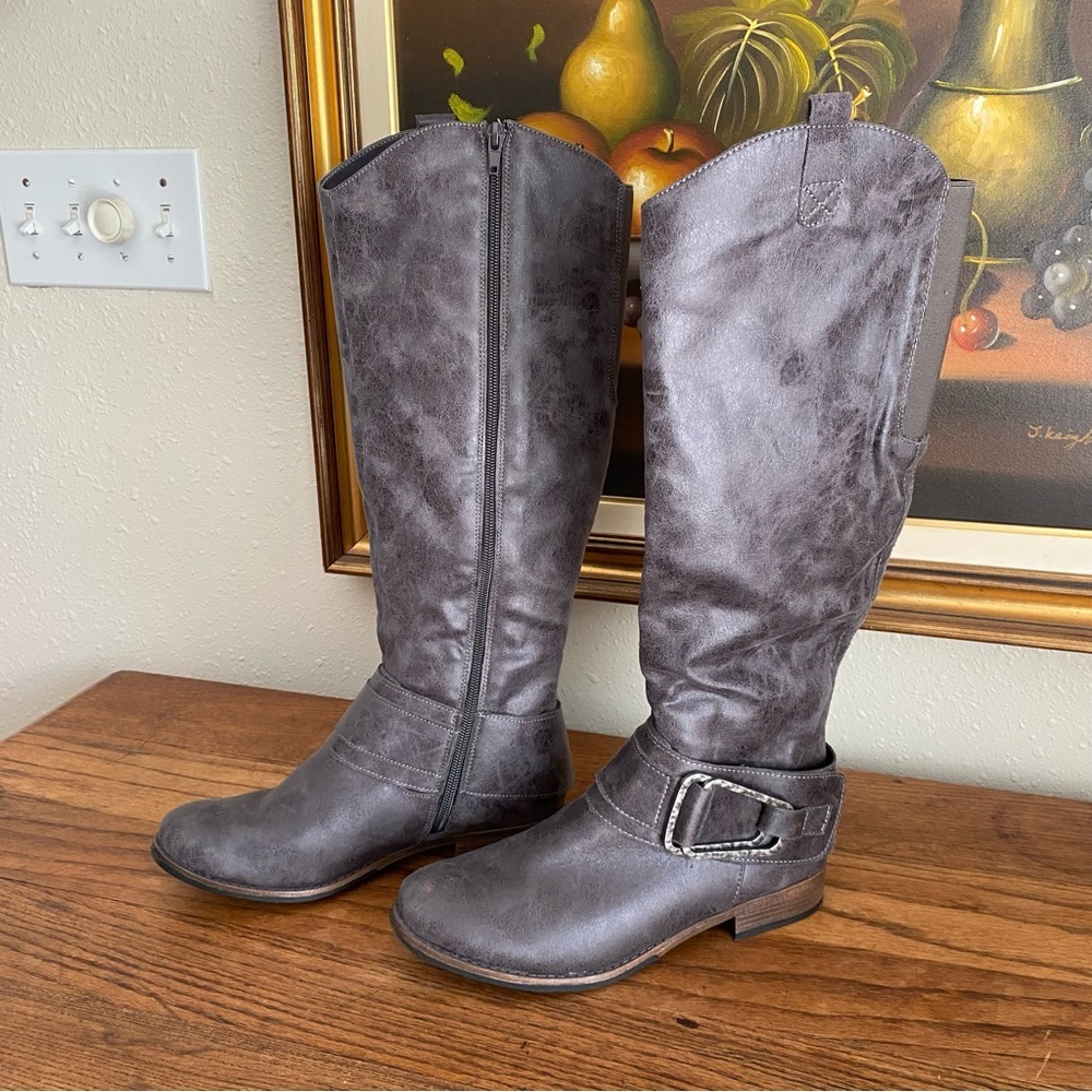 Madeline Shuffle High Boots Brown boots brown boots women’s boots